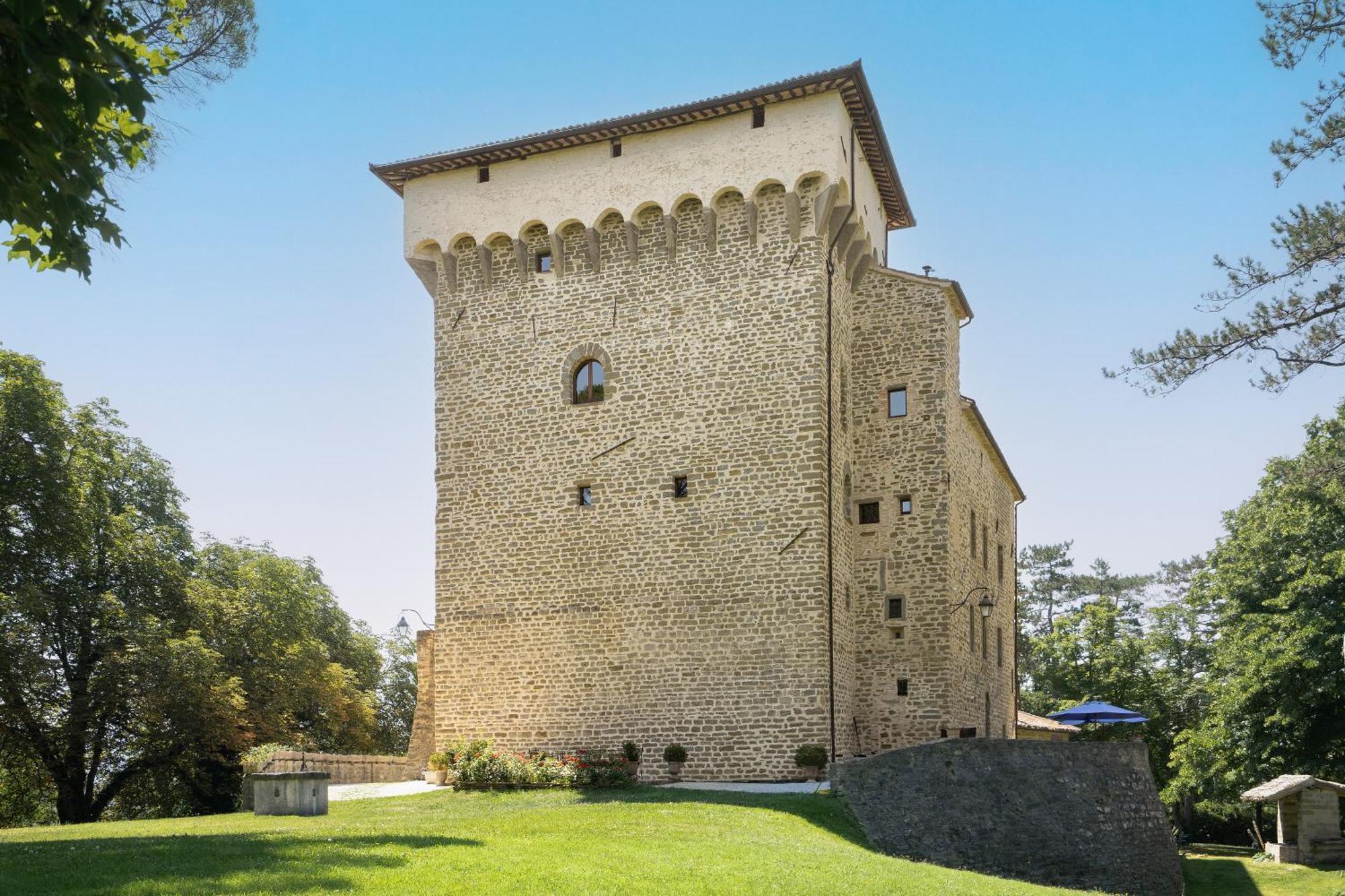 Castello Di Magrano Villa Gubbio Buitenkant foto